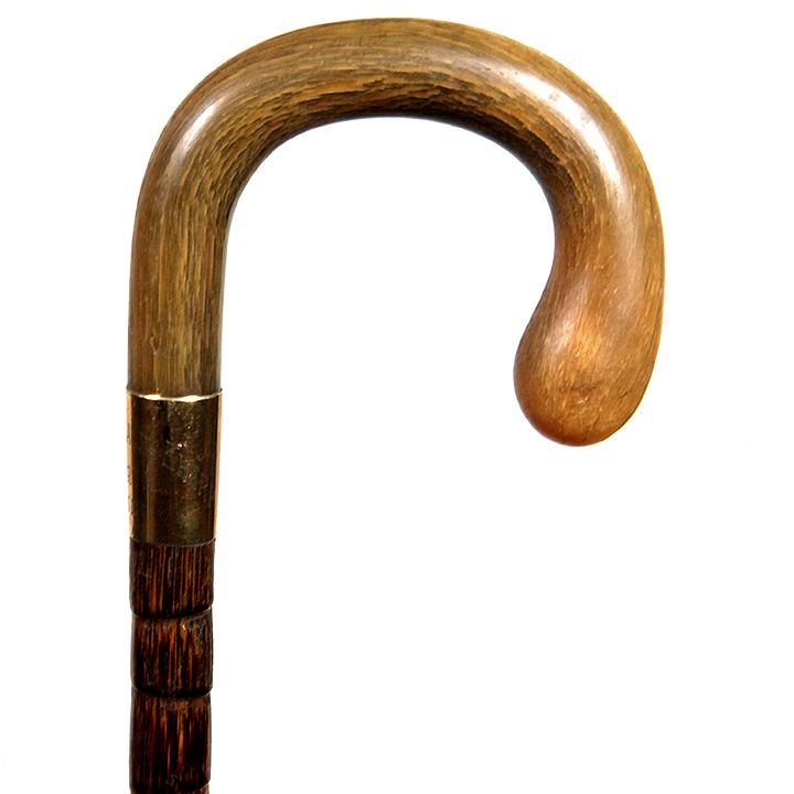 Appraisal: Diplomatic Horn Cane Early th century- A horn handle which