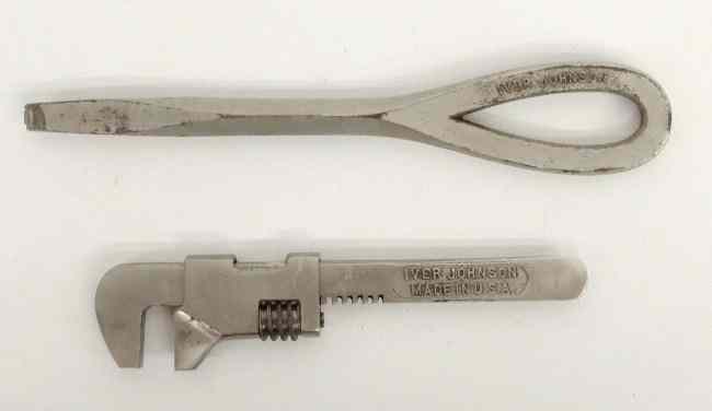 Appraisal: Lot Iver Johnson screw driver and wrench