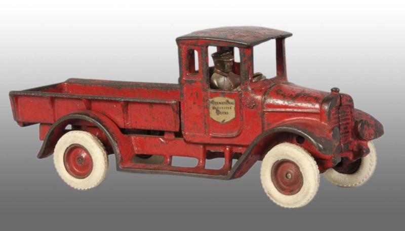 Appraisal: Cast Iron Arcade International Harvester Truck Toy Description American Marked