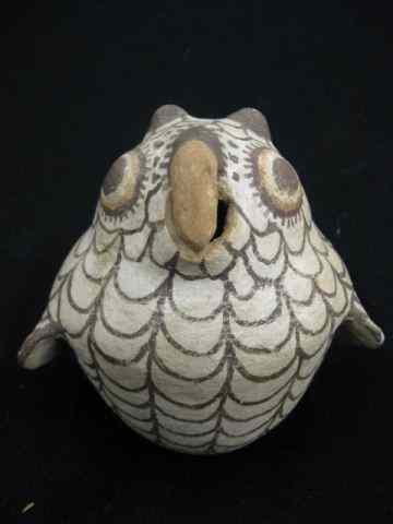 Appraisal: Figural Owl Indian Pottery Vessel ''