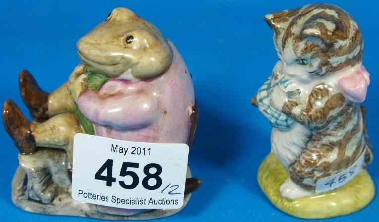 Appraisal: Beswick Beatrix Potter Figures Mr Jackson and Miss Moppet both