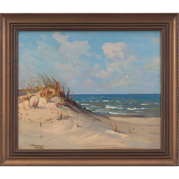 Appraisal: Charles Bridgeman Vickery American - Lake Michigan Dunes c oil