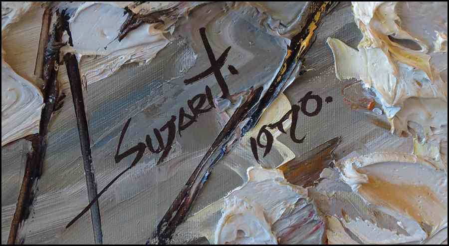 Appraisal: SUJARIT HIRANKUL THAI - WATSAI THONBURI THAILAND Oil on canvas