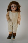 Appraisal: DOLL - bisque swivel head character child attributed to Kestner