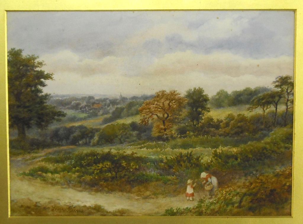 Appraisal: By Laura Rivers th th century British - 'Hampstead Heath