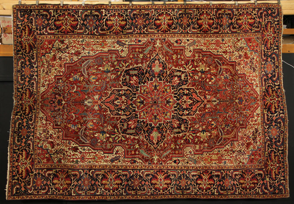 Appraisal: - Persian Wool Carpet Persian carpet wool ' x '