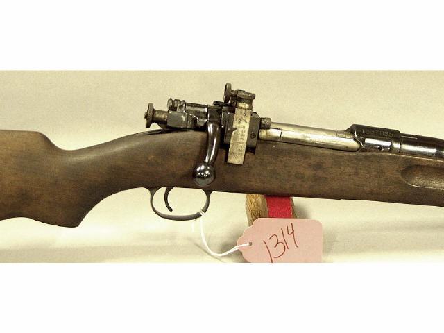 Appraisal: Springfield cal sn US Model rifle converted to sporter BBB