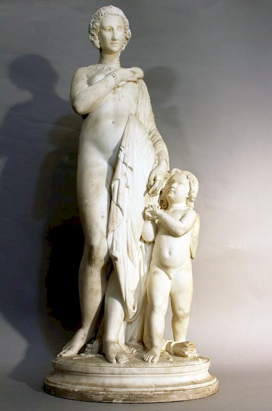 Appraisal: Giovanni Maria Benzoni - Giovanni Maria Benzoni - Marble sculpture