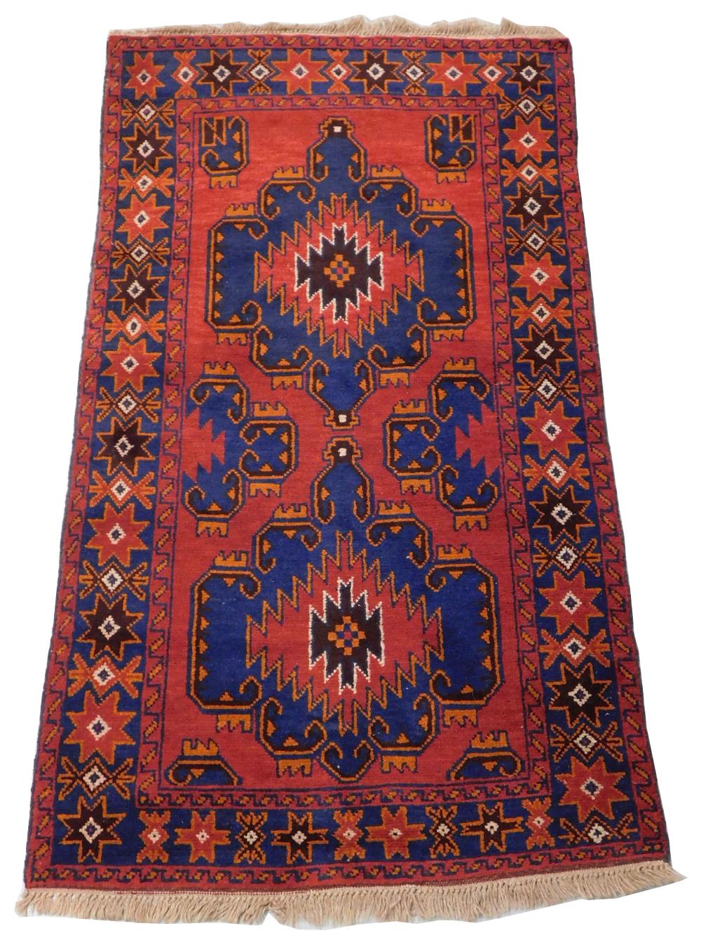 Appraisal: RUG Modern Persian design ' x ' wool on wool