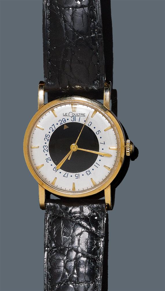 Appraisal: WRISTWATCH LE COULTRE ca Yellow gold case made in USA