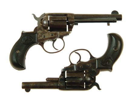 Appraisal: LOT OF TWO COLT M DA REVOLVERS Cal Colt SN