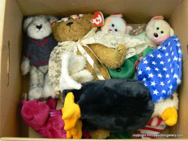 Appraisal: TY Beanie Baby Bears Eagle Collection Lot - includes bears