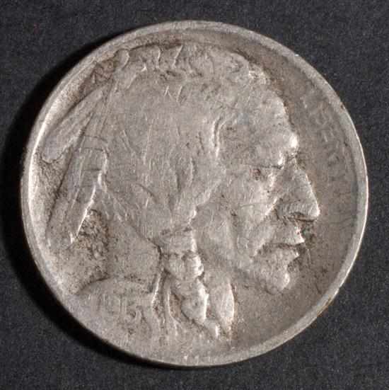 Appraisal: Three United States Indian head Type II nickel five-cent pieces