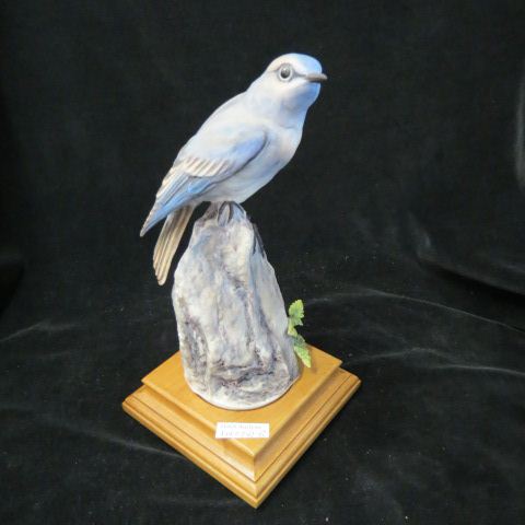 Appraisal: Royal Worcester Dorothy Doughty Figurine Mountain Bluebird and Spleenwart Niger