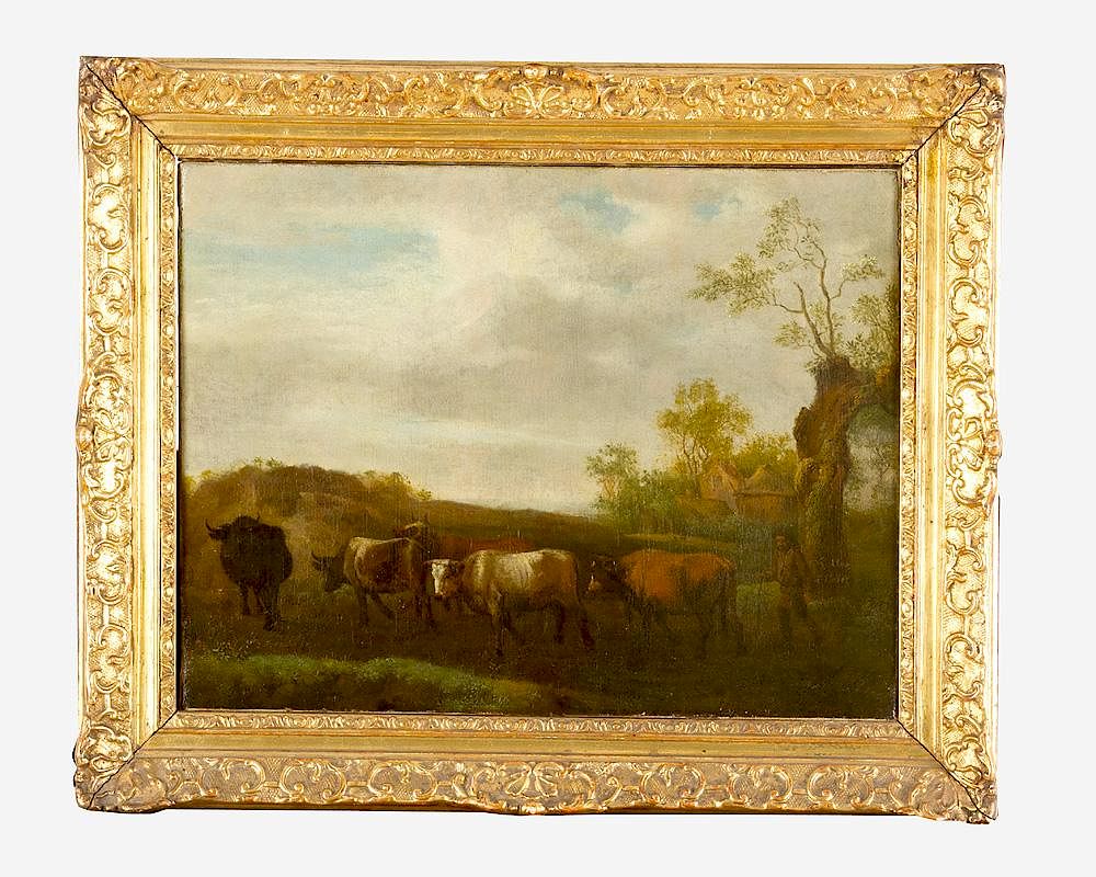 Appraisal: Paulus Potter - -attributed Paulus Potter - -attributed A shepherd