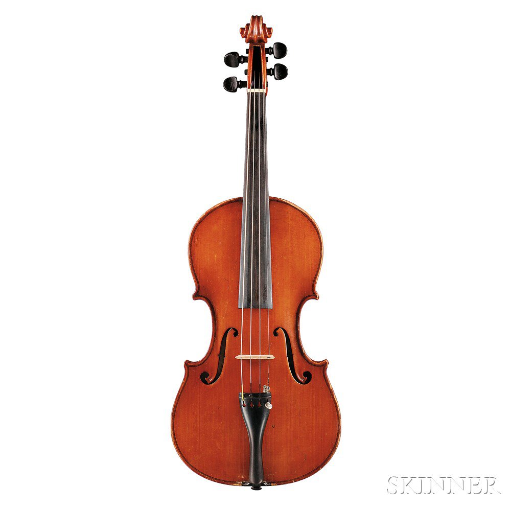 Appraisal: Modern Italian Violin labeled CLAUDIO MONTEVERDE CREMONA length of back