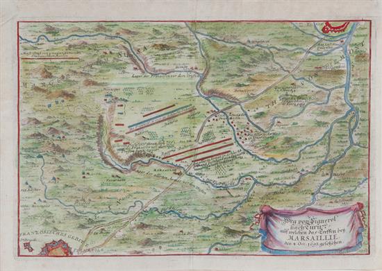 Appraisal: Early European maps including Cluever Merian de Rossi and Zatta