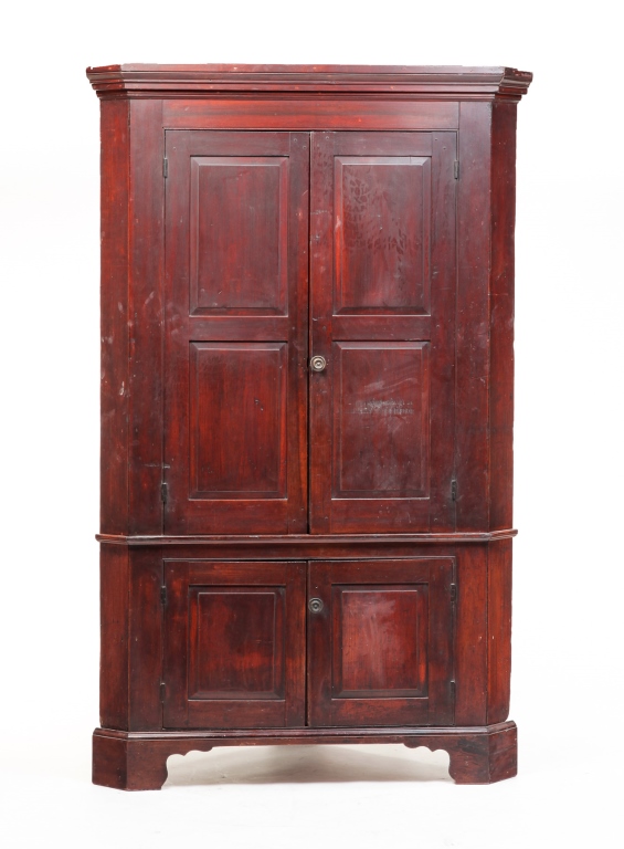 Appraisal: Fourth quarter th century poplar and pine One piece with