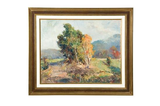 Appraisal: VERMONT BY EARL NORTH AMERICA - Oil on canvas signed