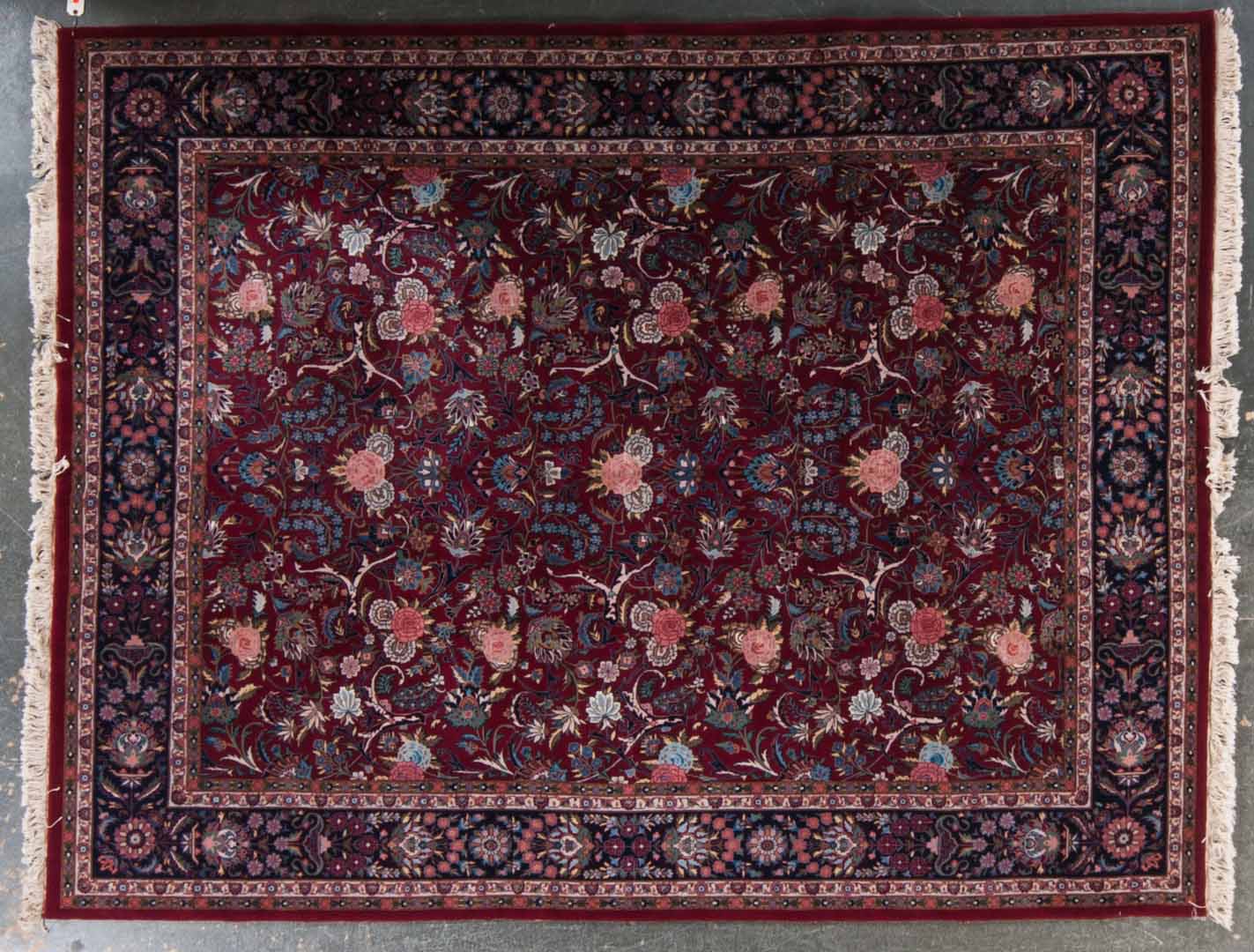 Appraisal: Sino Keshan rug approx x China modern