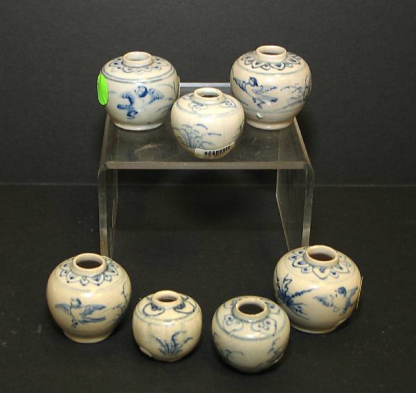 Appraisal: Four cardboard boxes containing ceramics from the Hoi An Hoard