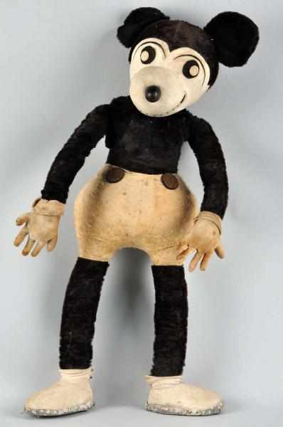 Appraisal: Walt Disney Mickey Mouse Deans Rag Doll Description Very large