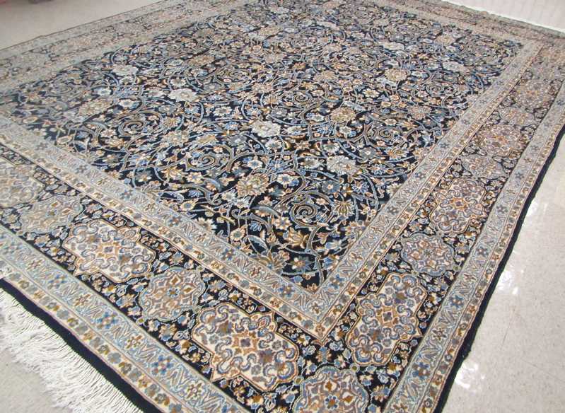 Appraisal: PERSIAN KERMAN CARPET Kerman Province southeastern Iran overall scrolling floral