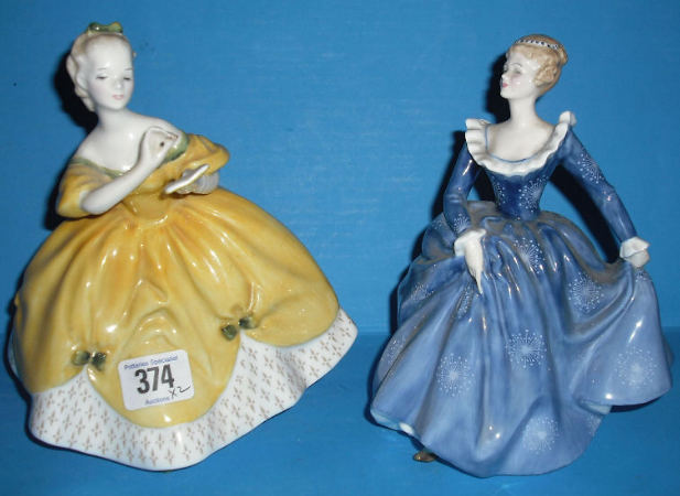 Appraisal: Royal Doulton Figures Fragrance HN And The Last Waltz HN