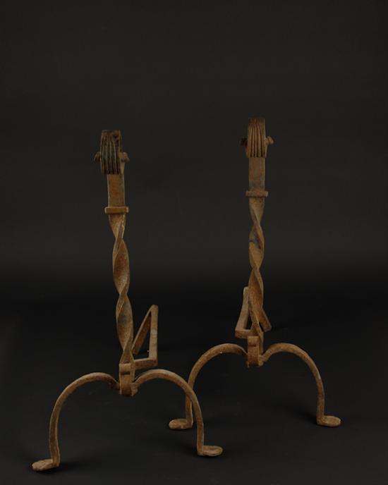 Appraisal: A Pair of L th E th C Virginia Hand-wrought