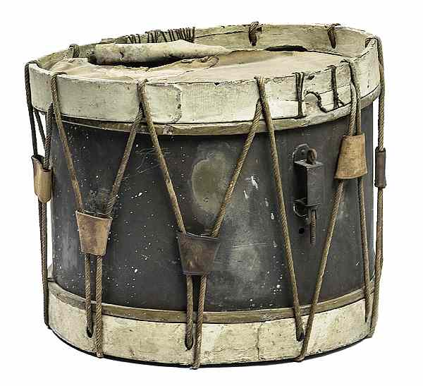 Appraisal: Snare Drum '' height x '' width Metal body complete