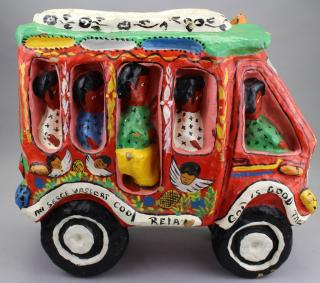 Appraisal: Sergo Vassort Cool Relax Papier Mache Bus Sergo Vassort Cool