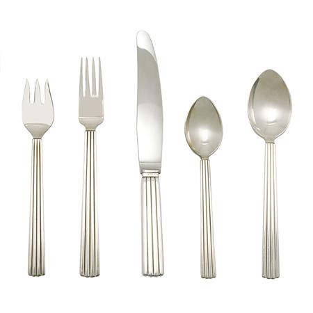 Appraisal: Sigvard Bernadotte Danish - Bernadotte Pattern Flatware Service designed for