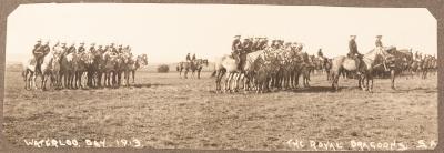 Appraisal: Royal Dragoons in South Africa Photograph album including the regiment