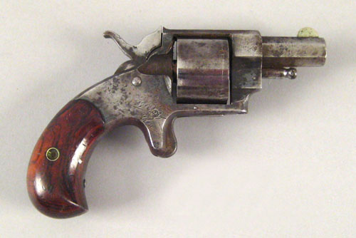 Appraisal: Forehand and Wadsworth Center Hammer Swamp Angel revolver caliber rim