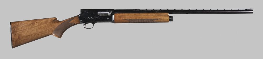 Appraisal: Browning ga Shotgun Belgium semi-automatic in vent rib barrel walnut