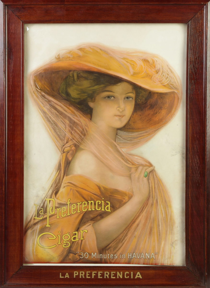 Appraisal: LaPreferencia Cigar Lithograph Havana-American Cigar Company