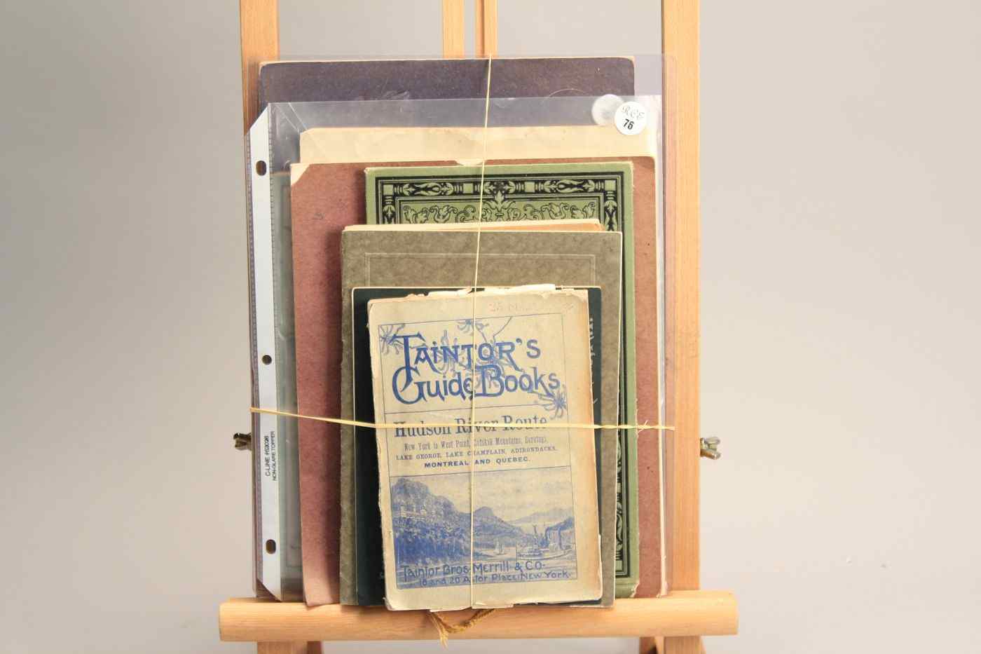 Appraisal: GUIDE BOOKS Ten books Souvenir Book of Saratoga Springs NY