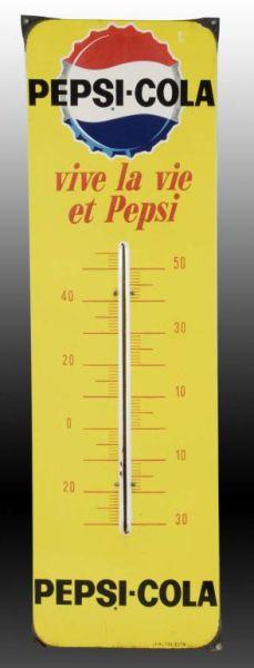 Appraisal: Lot of Foreign Pepsi Cola Large Thermometers Description Circa s