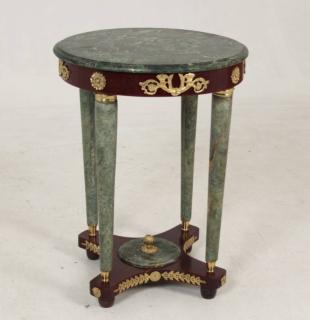 Appraisal: LOUIS XV STYLE BRONZE MOUNTED SALON TABLE LOUIS XV STYLE