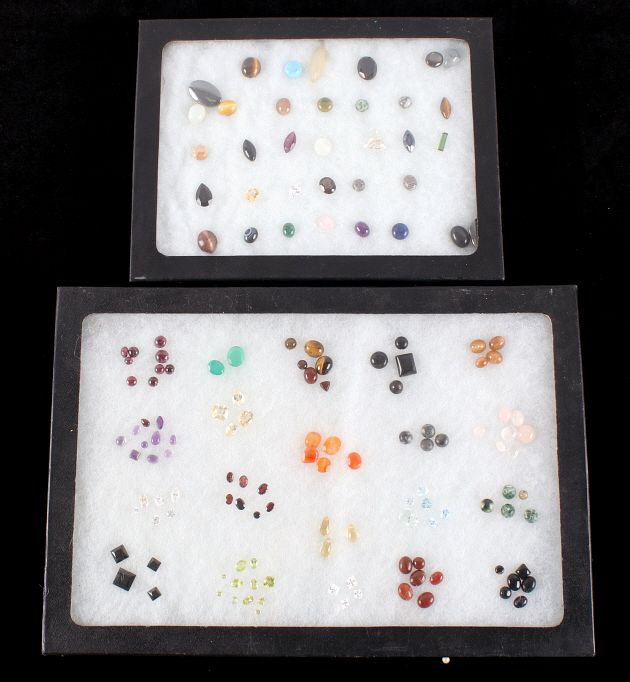 Appraisal: Collection of Loose Faceted Gemstones Included in this lot is