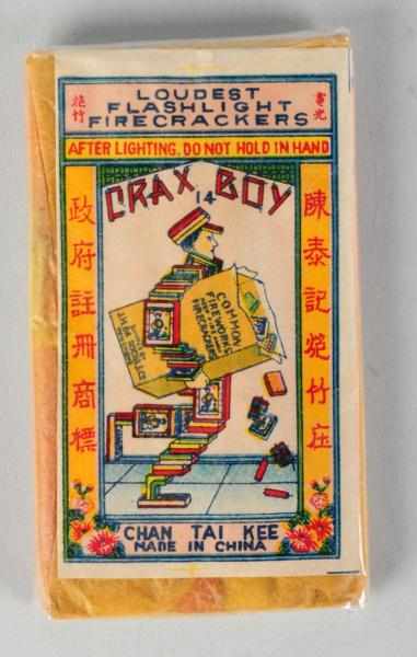 Appraisal: Crax Boy -Pack Firecrackers Class Manufactured by Chan Tai Kee