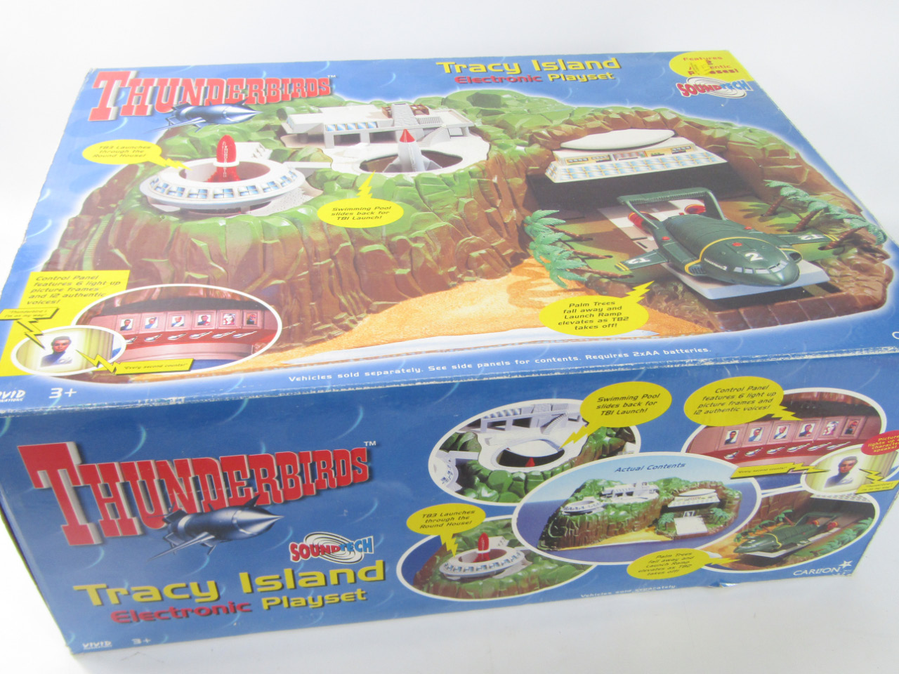 Appraisal: A Carlton Thunderbirds Tracy Island electronic play set boxed