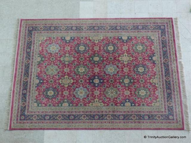 Appraisal: Large ' x ' USA Weaved Area Rug Produced by