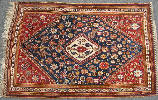 Appraisal: A Qashqa'i rug Southwest Persia early th century size approximately