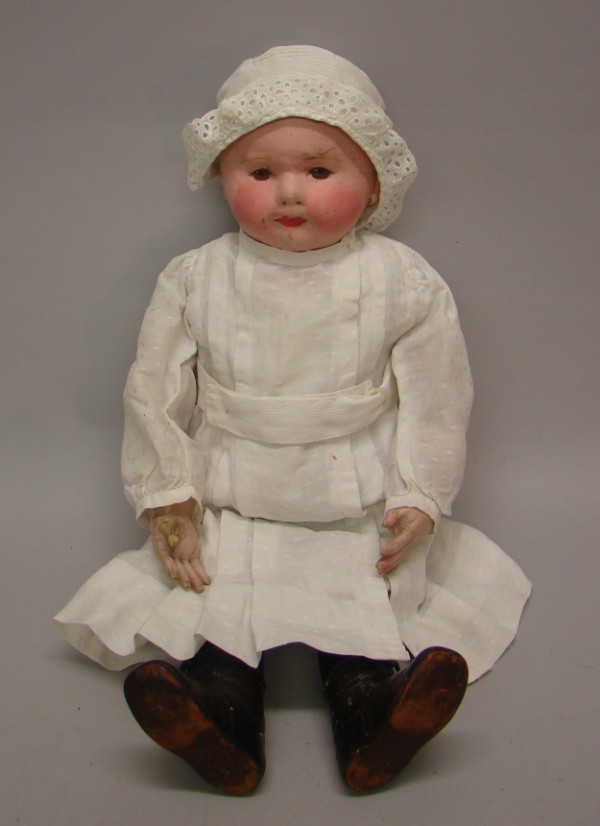 Appraisal: Martha Chase baby with marked left leg and paper label