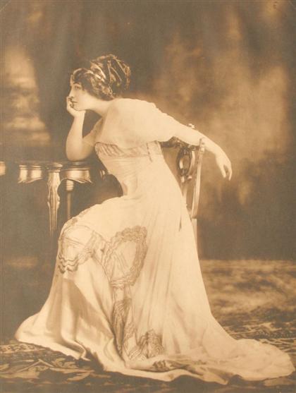 Appraisal: piece Original Photograph Portrait of Ethel Barrymore as a young