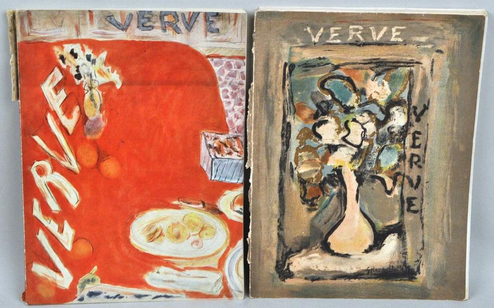 Appraisal: Verve Magazine No No Verve An Artistic and Literary Quarterly