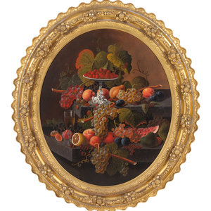 Appraisal: Attributed to Paul Lacroix American - Still Life with Fruit