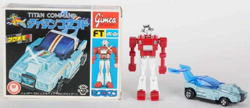 Appraisal: Titan Command Gianca Microman Car Robot Takara Titan Command Gianca