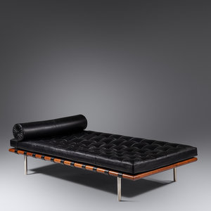 Appraisal: Ludwig Mies van der Rohe German American - Barcelona DaybedKnoll